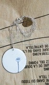 Image of Daisy drawing necklacace