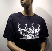 Image of The Deer Tracks [Black T-shirt]