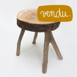 Image of Tabouret en cerisier #05#