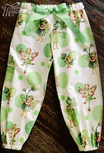 Image of Glitter Fairy Harem Pants - Pistachio