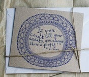 Image of Beaded Lace greeting card