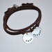 Image of Leather Wrap Bracelet
