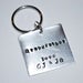 Image of Handstamped Keychain