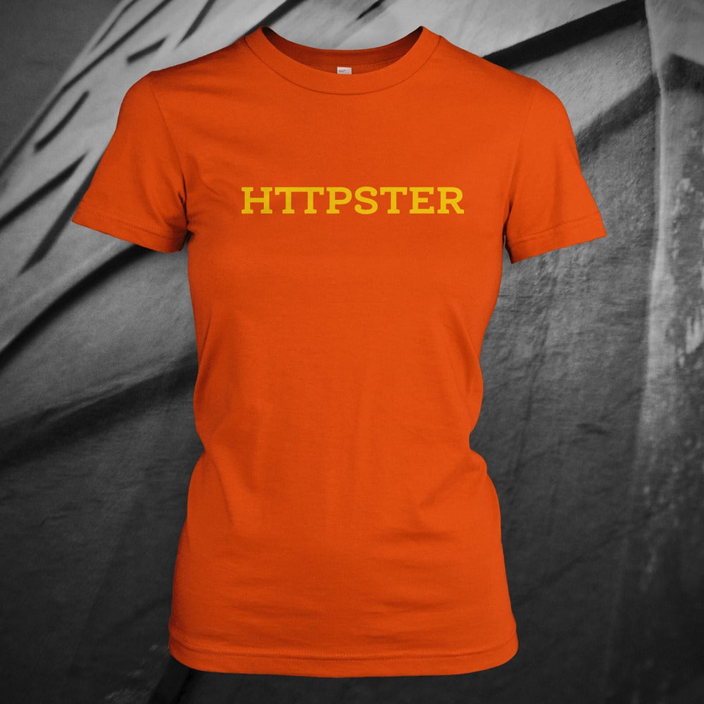 Image of HTTPSTER Tee, Second Edition (Orange)