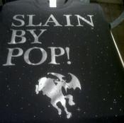 Image of SLAIN BY POP tee-shirt
