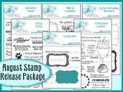 Image of August 2012 Stamp Release Package