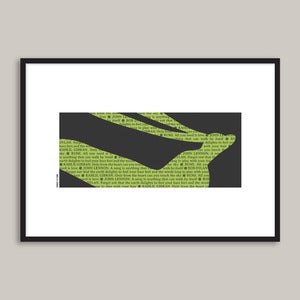 Image of Fresh Hare (lime, mustard, orange, turquoise) - (A3) 42x29.7cm