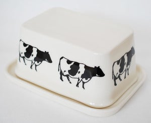 Image of Cows Butter Dish