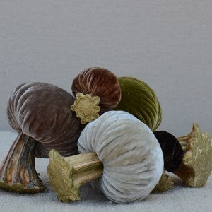 Image of Velvet Plush Mushroom Large Set