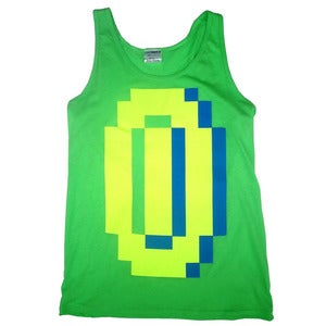 Image of 8 Bit Apparel 'BIG MONEY' in Neon Green