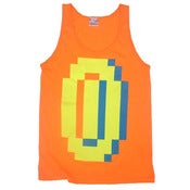 Image of 8 Bit Apparel 'BIG MONEY' in Neon Orange