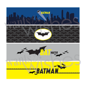 Image of Batman printable Superhero Collection by Wants and Wishes