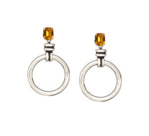 Image of Hana Earrings-Topaz