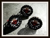 Image of Sacred Heart of Ruin Rhinestone Ring~!