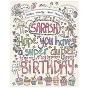 Image of Personalised birthday card
