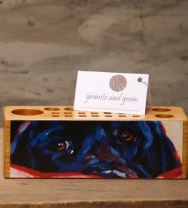 Image of 'Under Cover' Cherry Desk Caddy