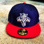 Image of New Era Florida Panthers Olympic Custom Fitted Cap