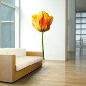 Image of YELLOW TULIP WALL ART