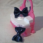 Image of BESTSELLERS* Black Bow Stud Earrings