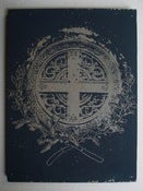 Image of 'territory cross' wood panel