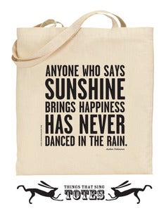 Image of Dance in the Rain TOTE BAG ♥ SPECIAL OFFER ♥ 