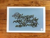 Image of Always Root for the Underdog Poster
