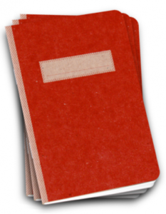 Image of Scout Book 3Pack - Red