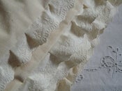 Image of Juliana Single Cream With Lace Edge