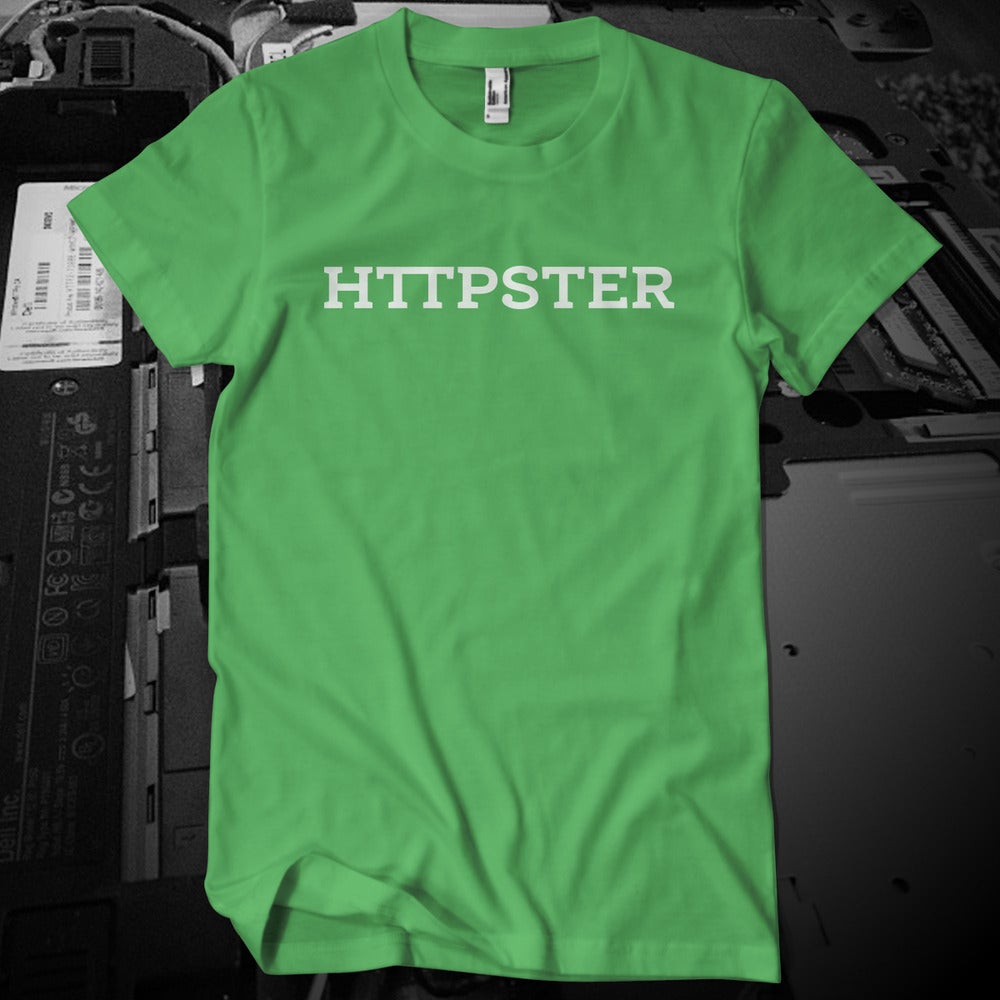 Image of HTTPSTER Tee, Squid Edition (Green)