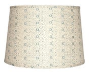 Image of 18" Zazu Blue Lampshade 