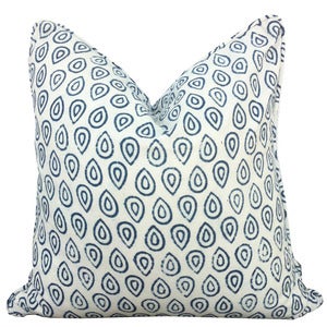 Image of Indian Block-Printed Pillow