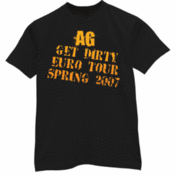 Image of AG EURO TOUR T-SHIRT LIMITED EDITION