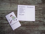 Image of Little Baby 2 Care/Launder Instruction gift tags for your hand-knit treasures