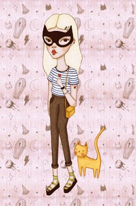 Image of BAT GIRL - Print