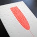 Image of 1525B - pop fizz champagne letterpress new years card - set of 6