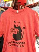 Image of Banksy "rent movies!" shirt