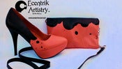 Image of "Ladybug" Custom High Heels & Purse set (limited 5 pairs)