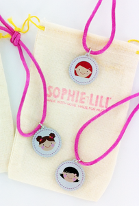Image of Dollface Charm Bracelet & Necklace