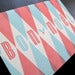 Image of 1505B - bon noël letterpress holiday card - set of 6