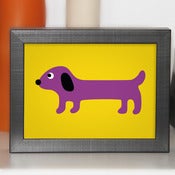 Image of Sausage Dog Print