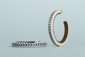 Image of Tire Hoop Earrings