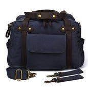 Image of So Young Mother Charlie Unisex Nappy Bag - Slate (Blue/Grey)