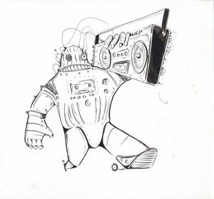 Image of Ghetto Bot Drawing