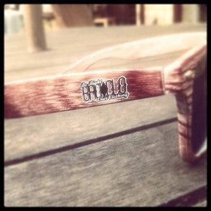 Image of BROCLO WAYFARERS Wooden Effect