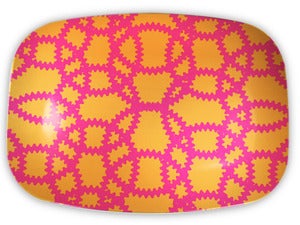 Image of Venetia Pink & Orange Platter
