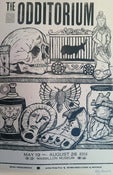 Image of The Odditorium Letterpress Poster