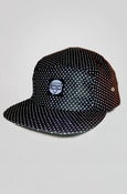 Image of My eyes are up here, 5 panel Camp Hat