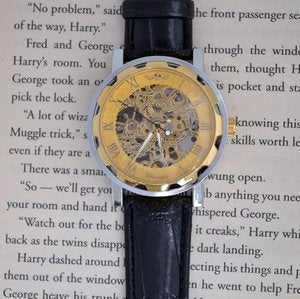 Image of Golden Wind-Up Wrist Watch