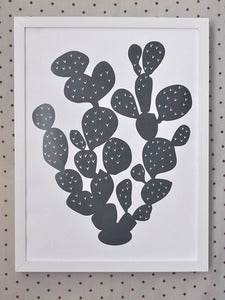 Image of Paddle Cactus Print