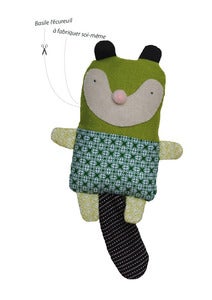 Image of Basile l'écureuil/kit doudou